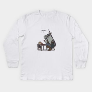 Passing the Time Kids Long Sleeve T-Shirt